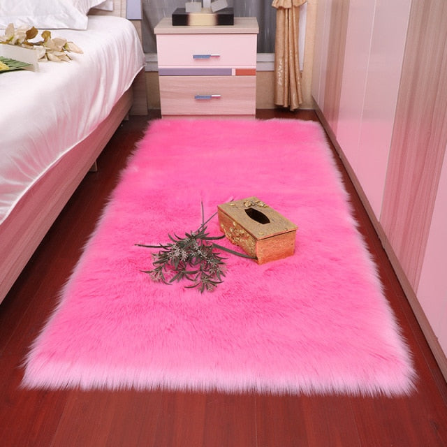 Fur carpet