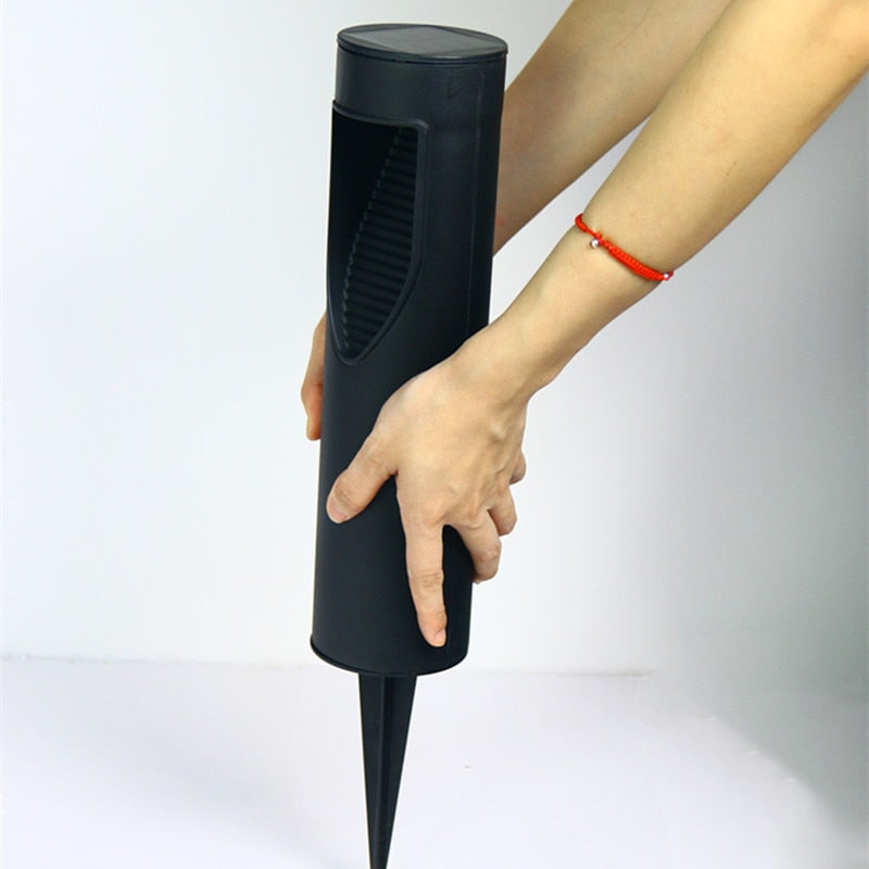 LED terminal with solar energy