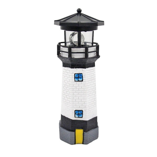 Phare LED rotatif à énergie solaire