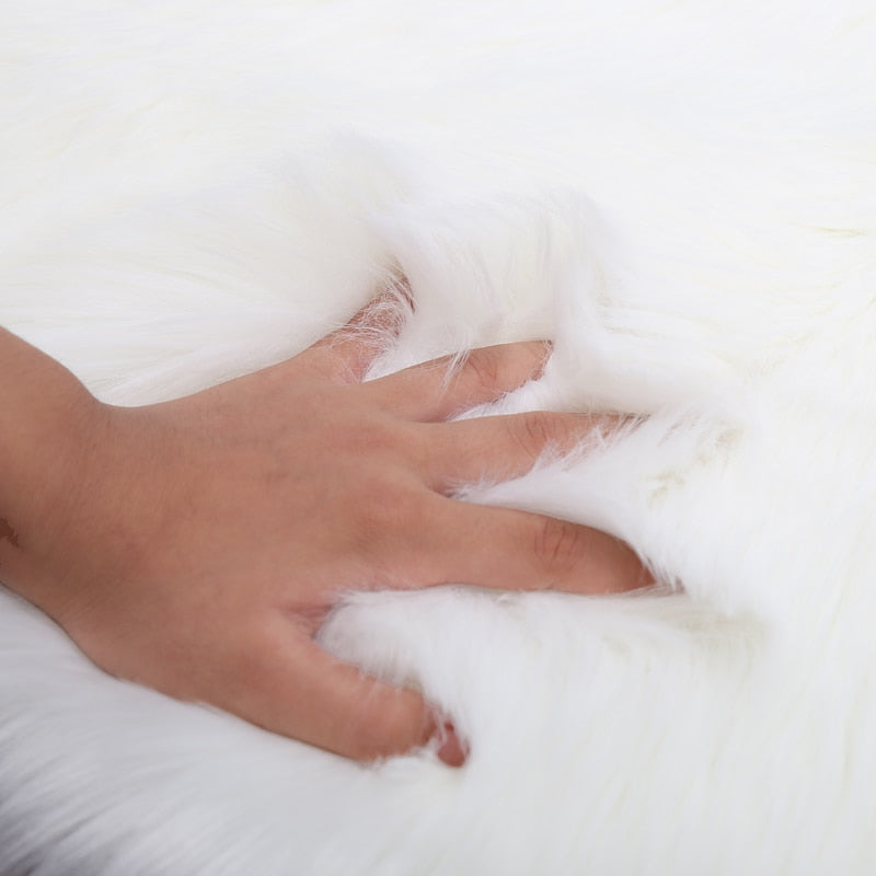 Fur carpet