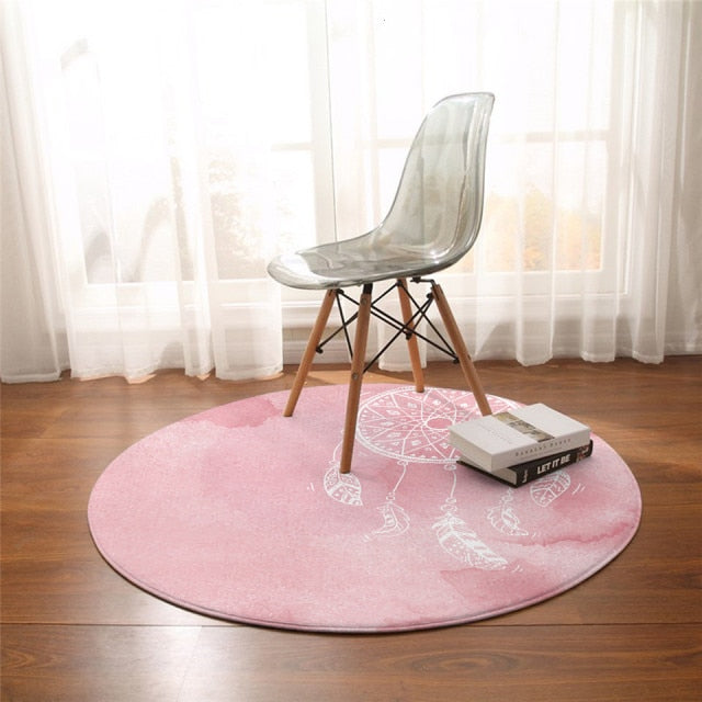 Dreamcatcher round carpet