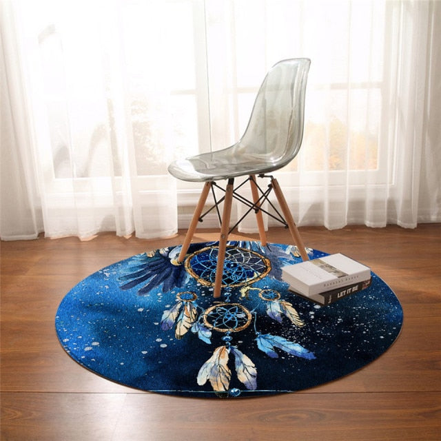 Dreamcatcher round carpet