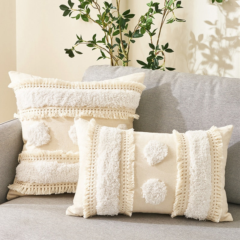 Housse de coussin Boho