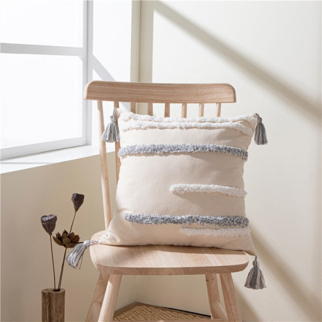 Housse de coussin Boho