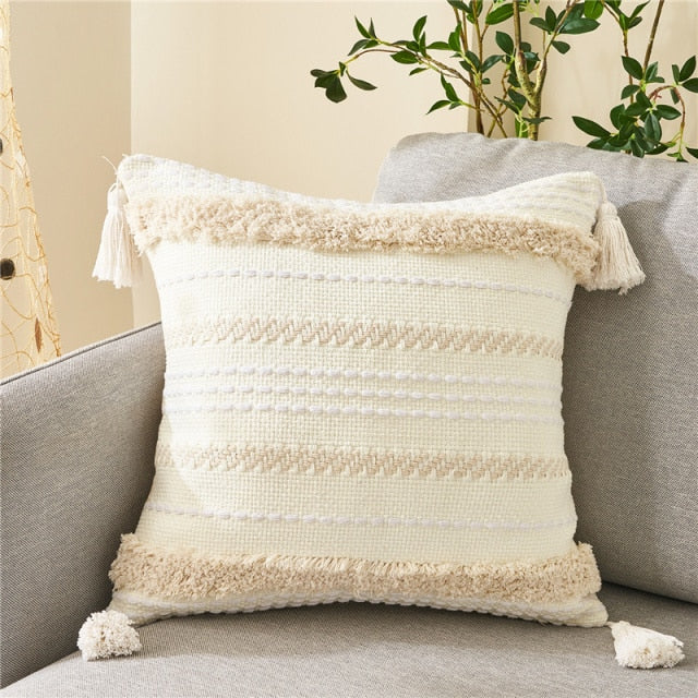Housse de coussin Boho
