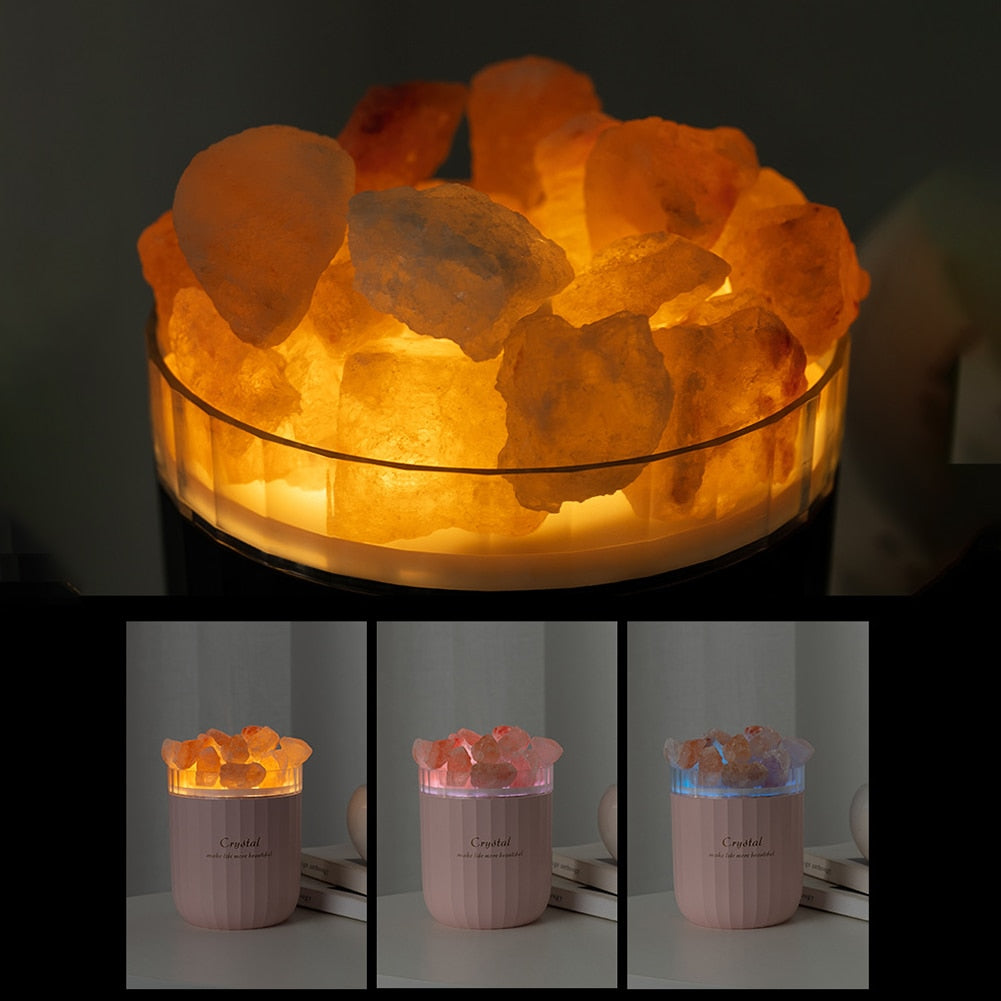 Diffuseur d'huile essentielle avec Sel de l'Himalaya