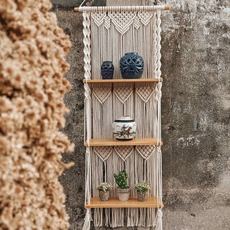 Macrame Shelf II