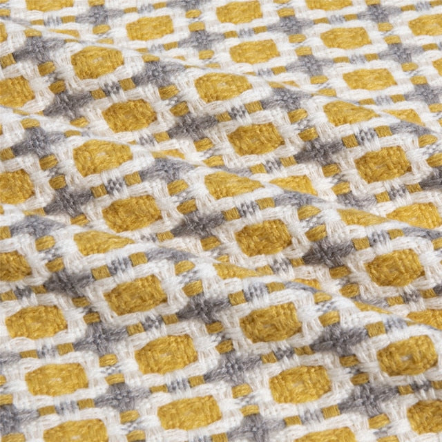 Couverture en tricot / 16 couleurs