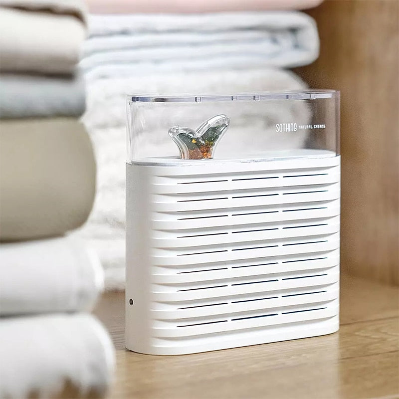Mini rechargeable portable dehumidifier