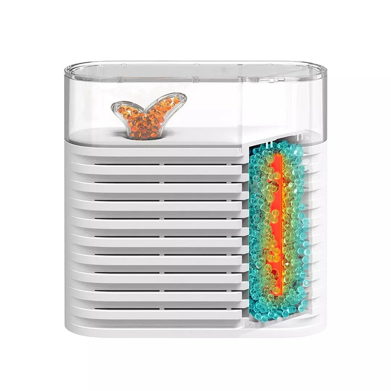 Mini rechargeable portable dehumidifier