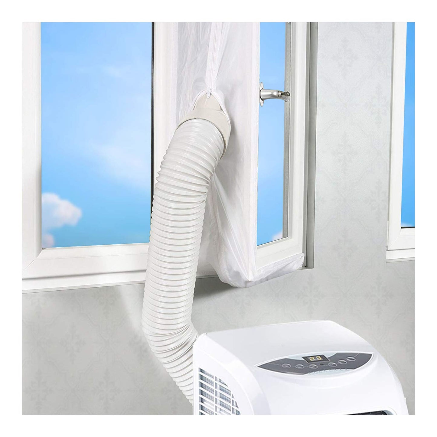 Sealing kit for mobile air conditioning air