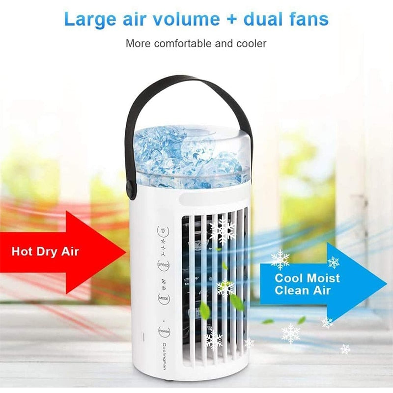 MULTIFUNTIONS Mini Air Cooler 4 in 1