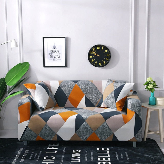 Sofa cover/3 and 4 places