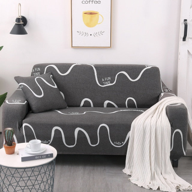 Sofa cover/3 and 4 places