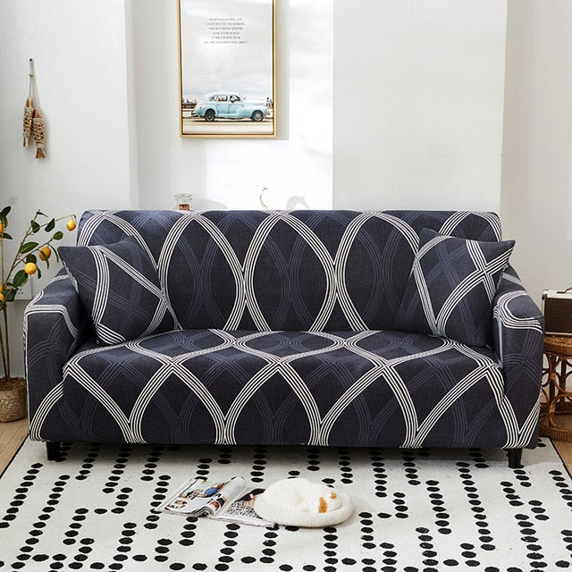 Sofa cover/3 and 4 places