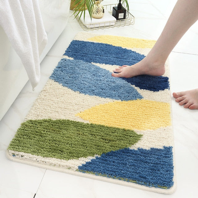 Luxury Leafs Bath Rug