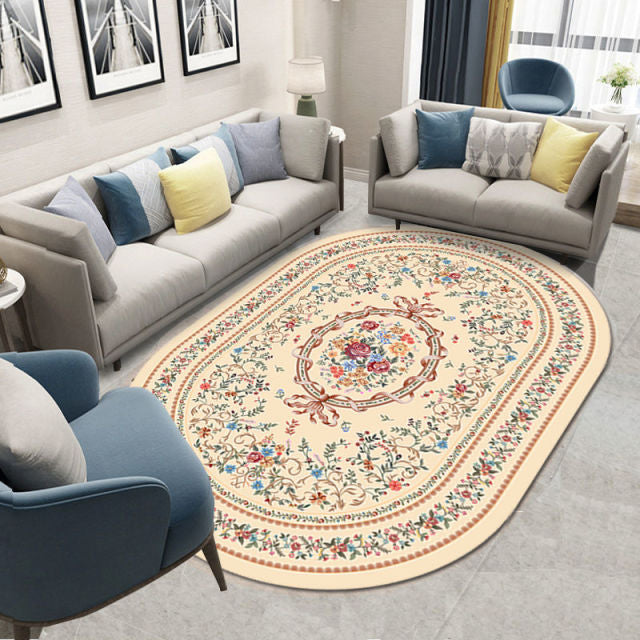 Luxury oval Persian carpet