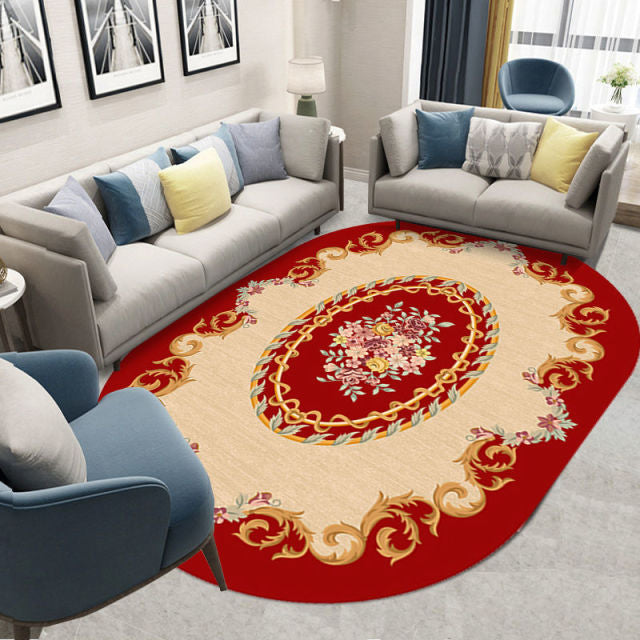Luxury oval Persian carpet
