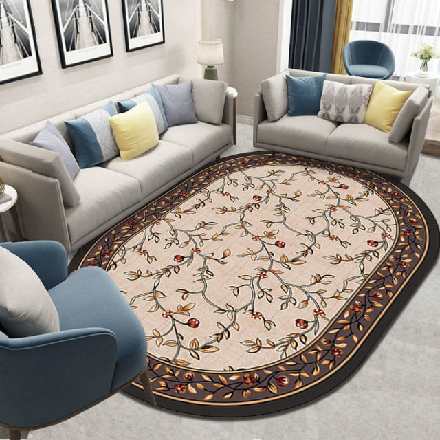 Luxury oval Persian carpet