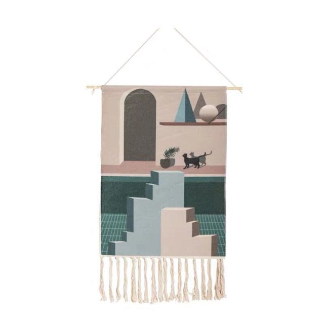 Tapisserie murale Macramé / 28 modèles
