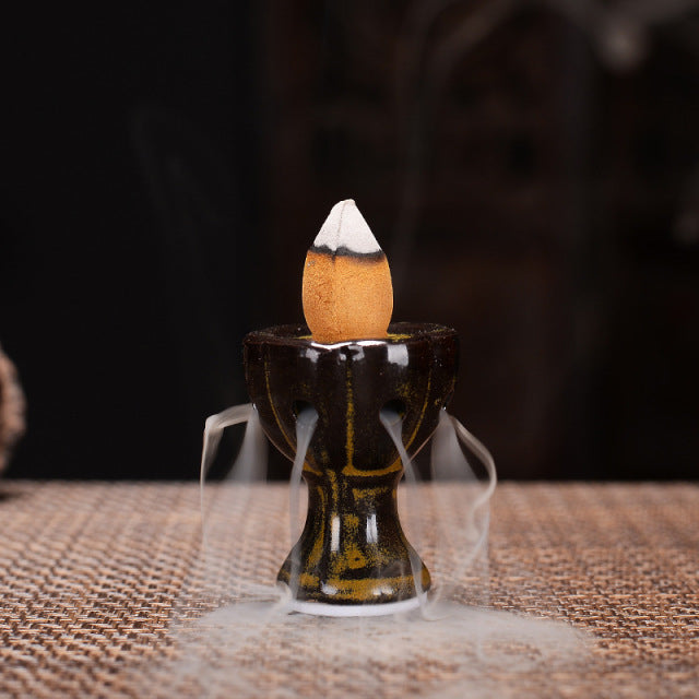 Mini incense burner hand
