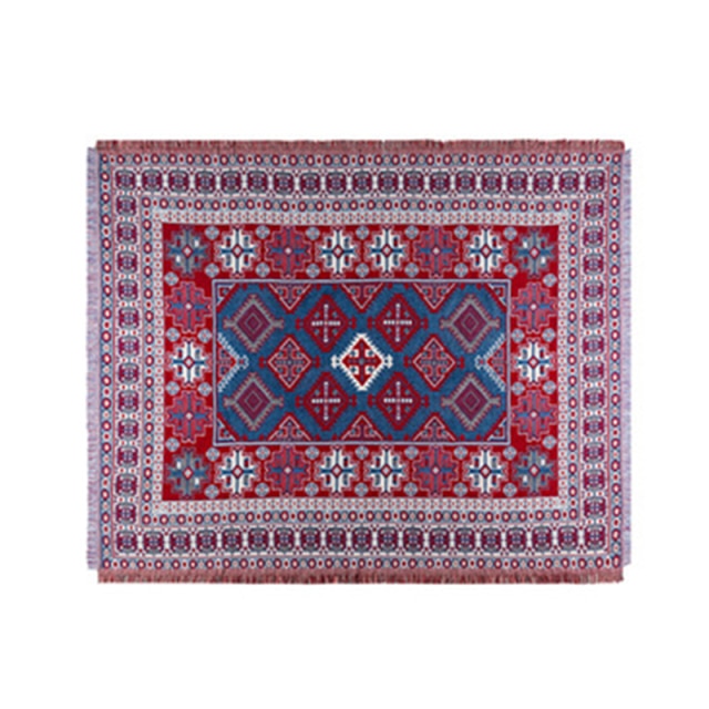 Couverture tricot Tribal