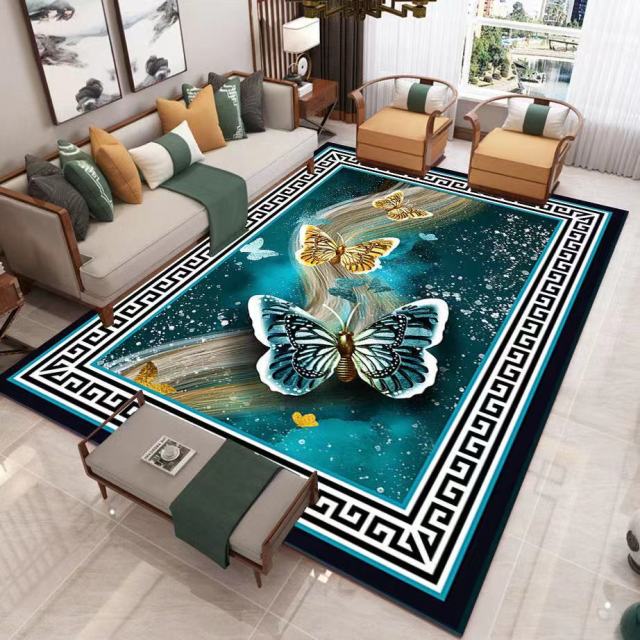 Tapis avec Papillons