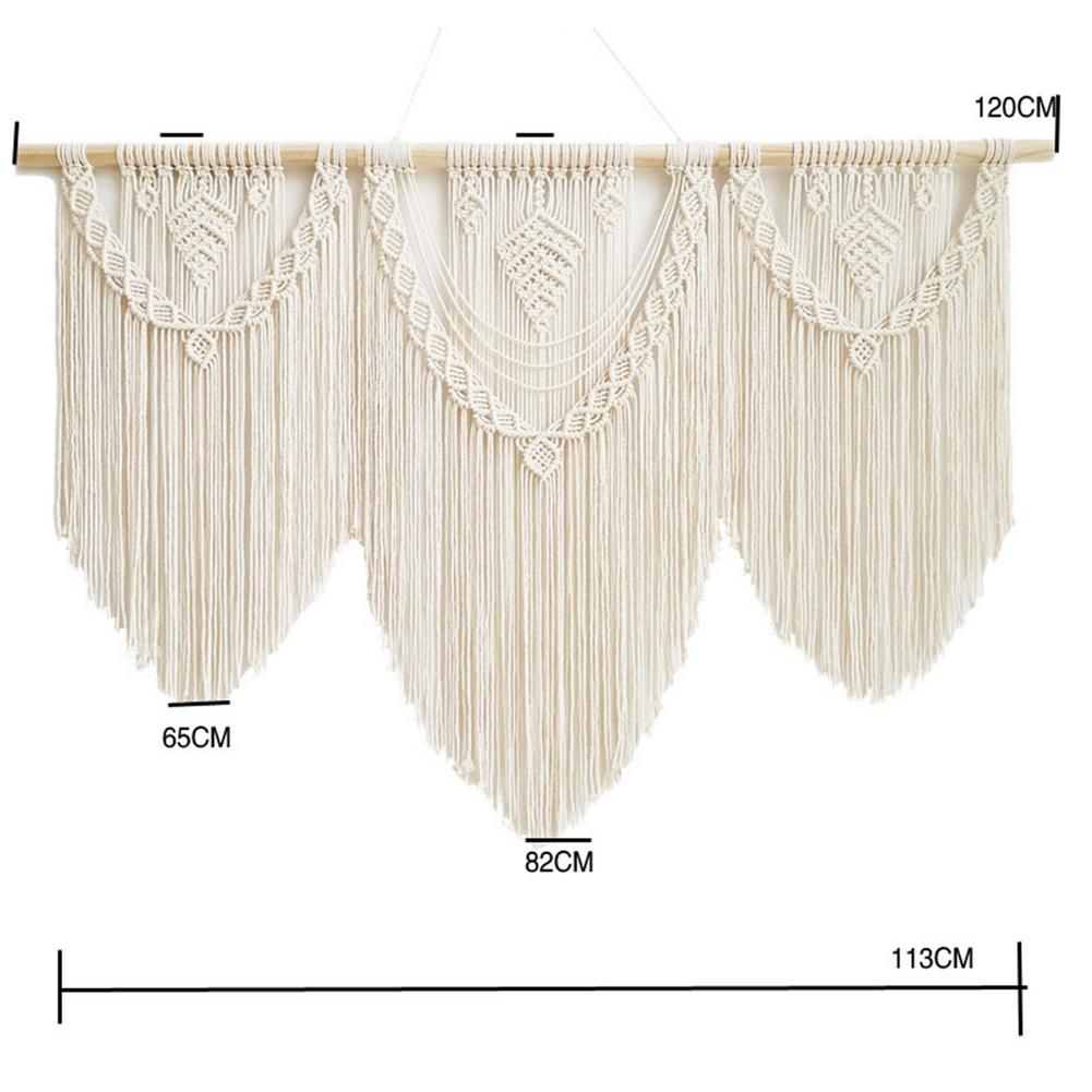 Macramé tapestry wall decoration