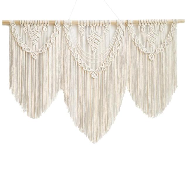 Macramé tapestry wall decoration