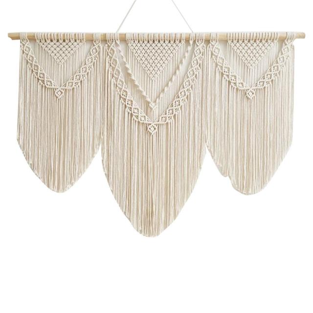 Macramé tapestry wall decoration