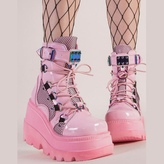 Punk Street platform boots