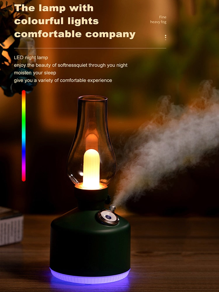 Diffuseur d'huile essentielle Lampe Rétro