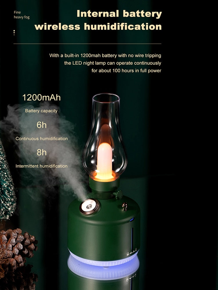 Diffuseur d'huile essentielle Lampe Rétro