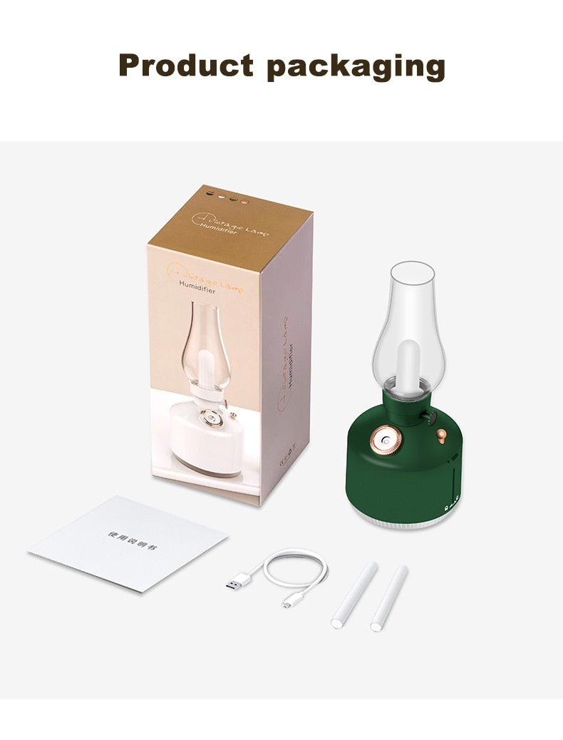 Diffuseur d'huile essentielle Lampe Rétro