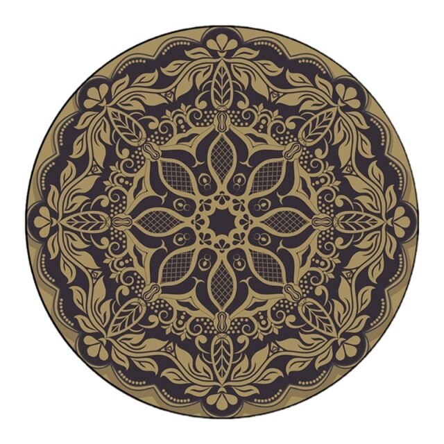 Mandala Lotus style carpet