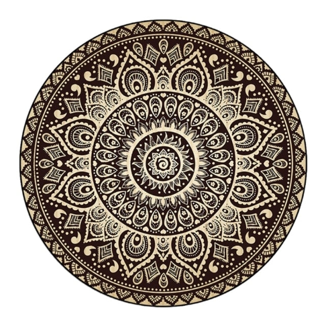 Mandala Lotus style carpet