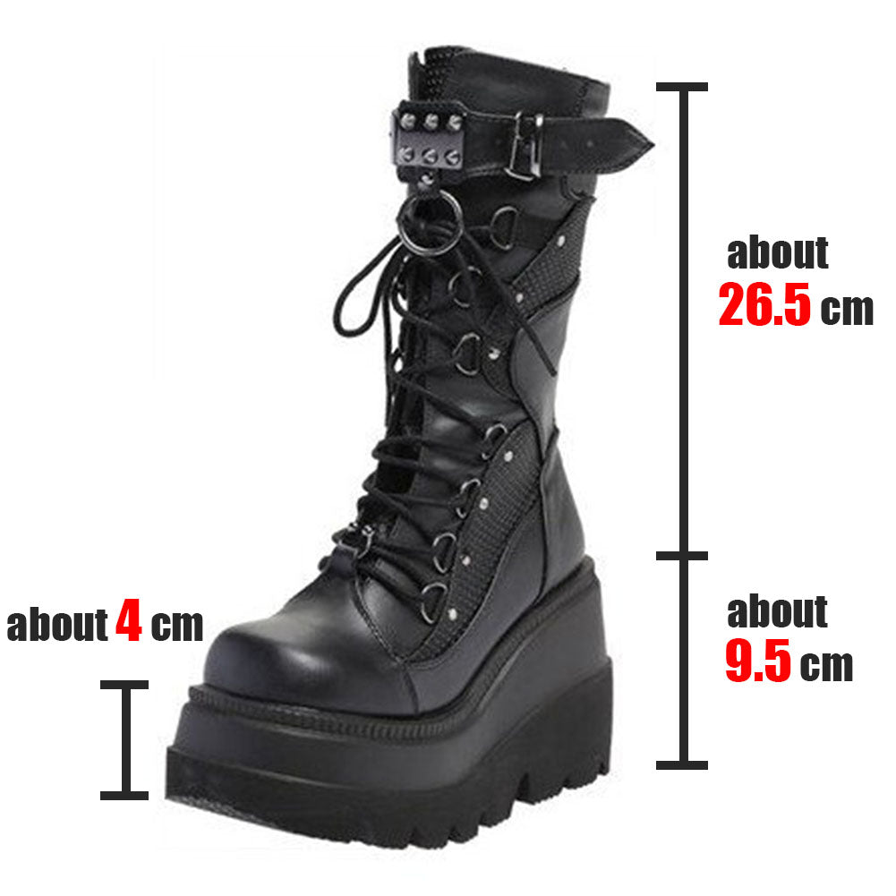 Punk Street platform boots