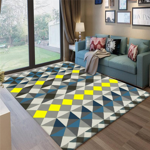 Nordic Geometric Rug