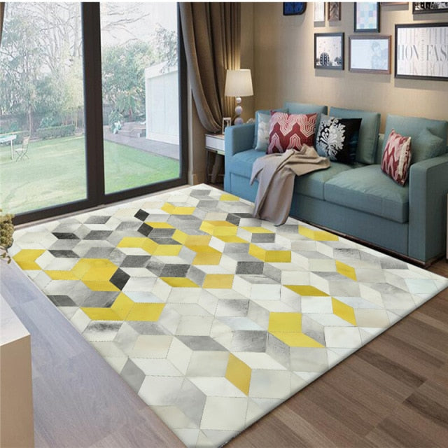 Nordic Geometric Rug
