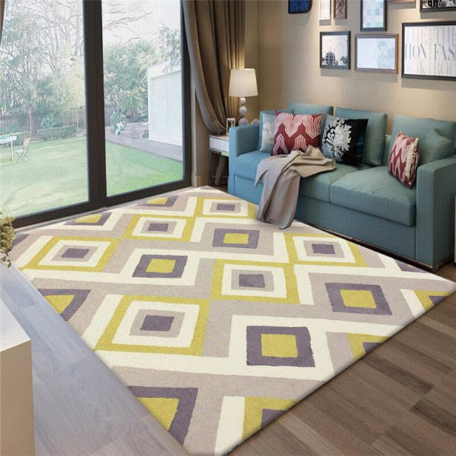 Nordic Geometric Rug