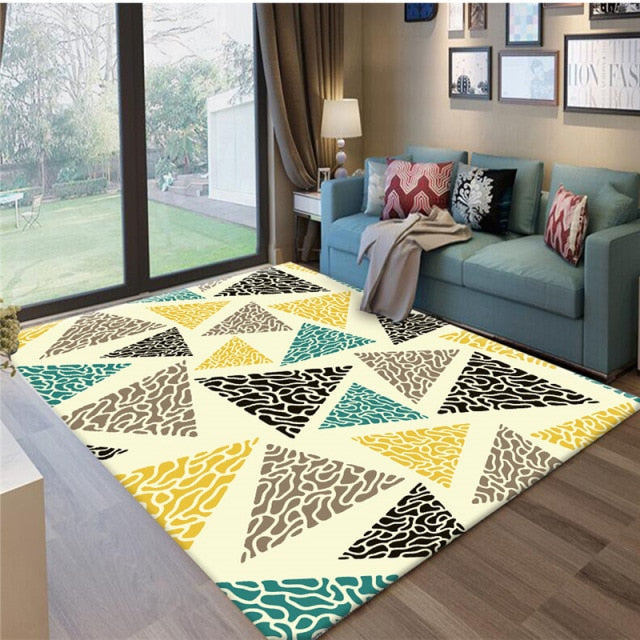Nordic Geometric Rug