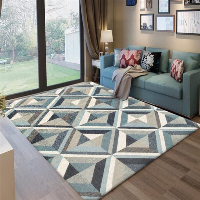 Nordic Geometric Rug