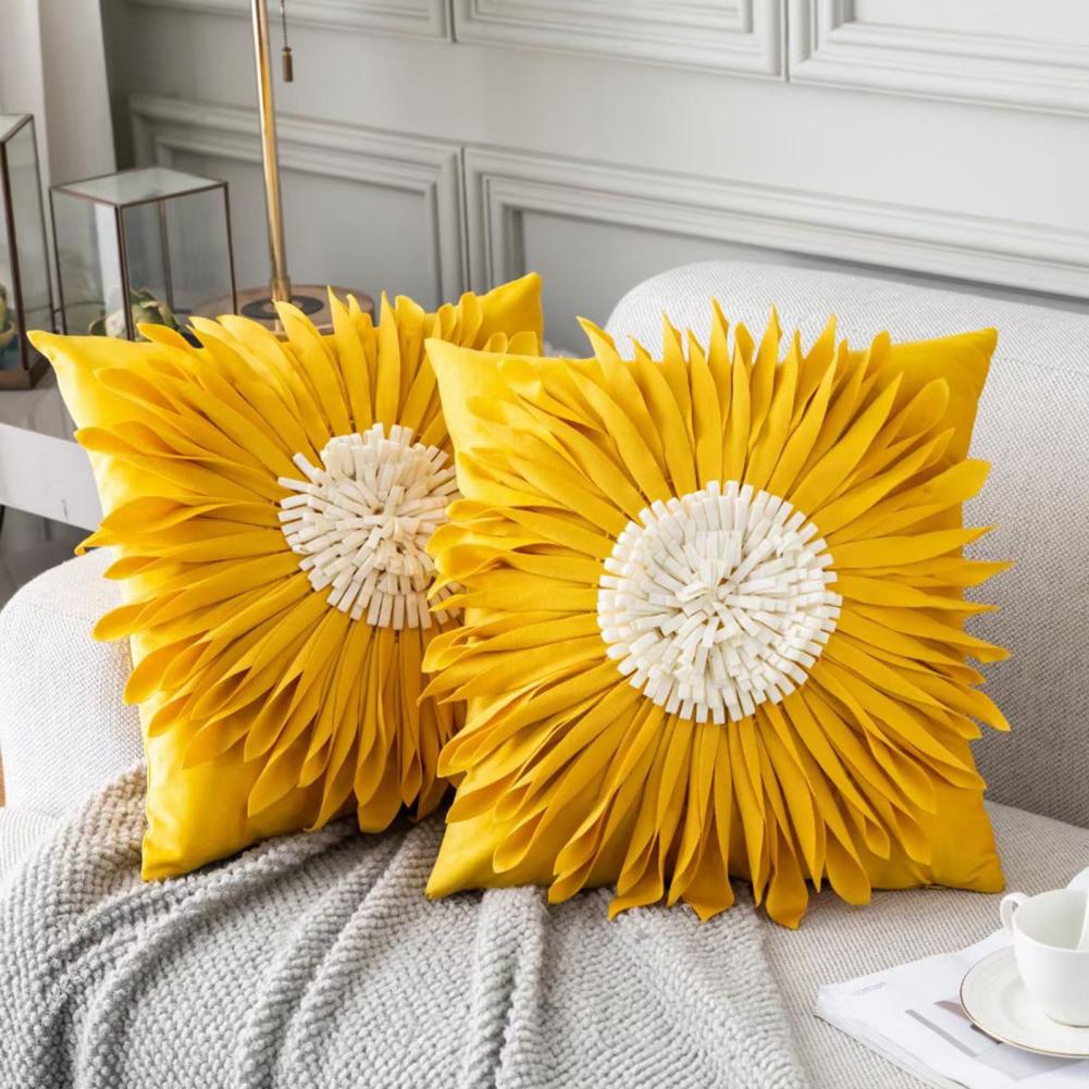 Housse de coussin Fleurs