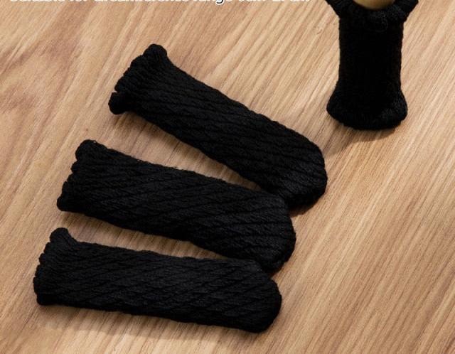 Protège plancher Pattes de chat en tricot
