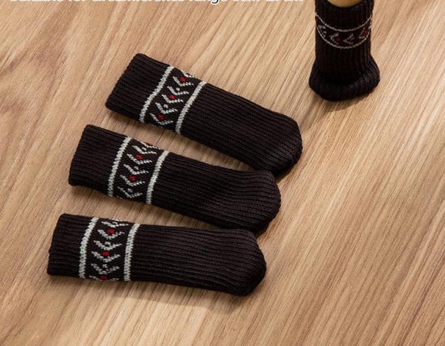 Protège plancher Pattes de chat en tricot