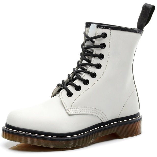 Bottes Martin's en cuir véritable