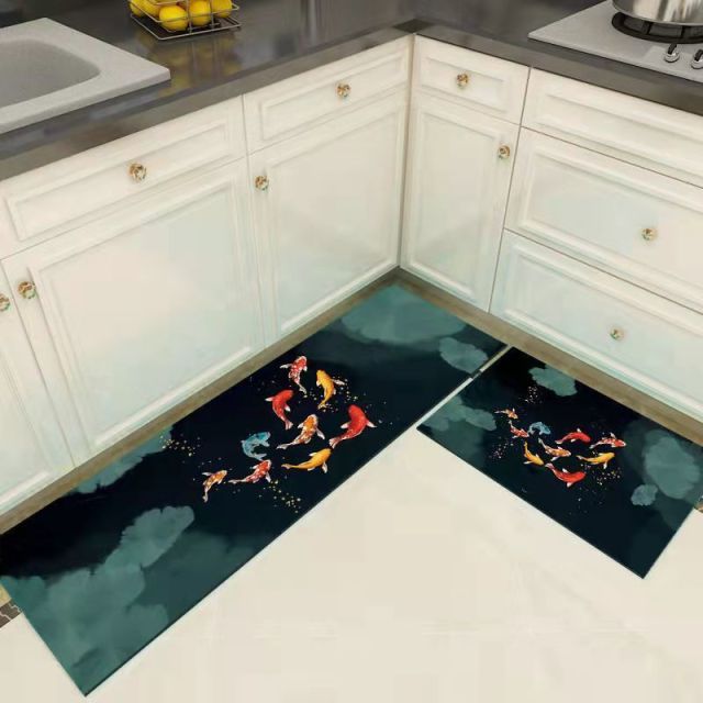 Living kitchen and bathroom rugs / 10 models