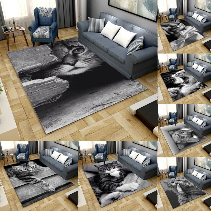 Soft carpet with Cats
