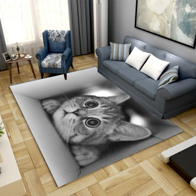 Soft carpet with Cats