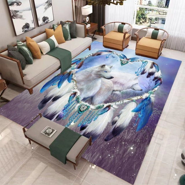 Carpet with wolf II/16 models